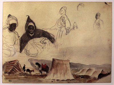 Marocco da Ferdinand Victor Eugene Delacroix